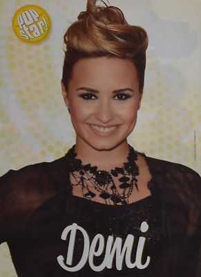 DEMI LOVATO - A4 Poster (ca. 20 x 27 cm) - Fan Sammlung Clippings Ausland USA