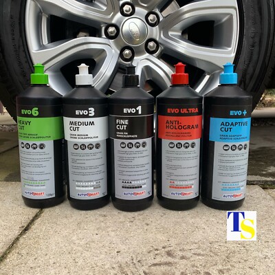 3 x Autosmart EVO 1 3 6 + Ultra Compounds (Autokratzerentfernung & Polieren) WÄHLEN
