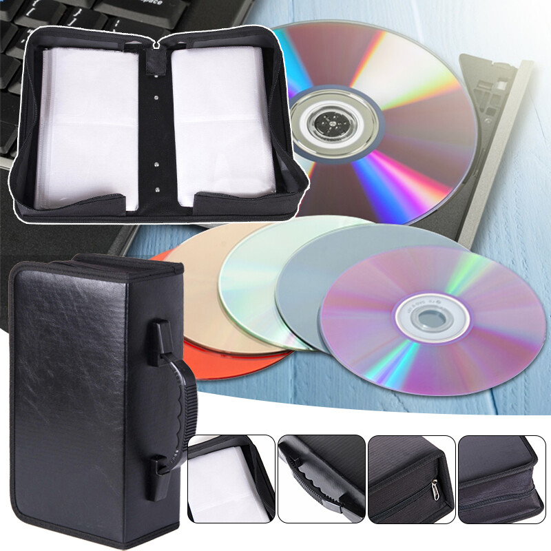 128/400/520 CD DVD Carry Case Disc Storage Holder Handle Portable