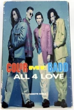 Color Me Badd All 4 Love Cassette Single Album Versions From CMB Album w/Sleeve