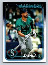 Seby Zavala 2024 Topps Update #US180 Seattle Mariners