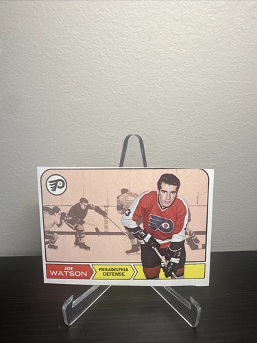 1968-69 TOPPS HOCKEY #90 JOE WATSON EX-NM RAW (2629)