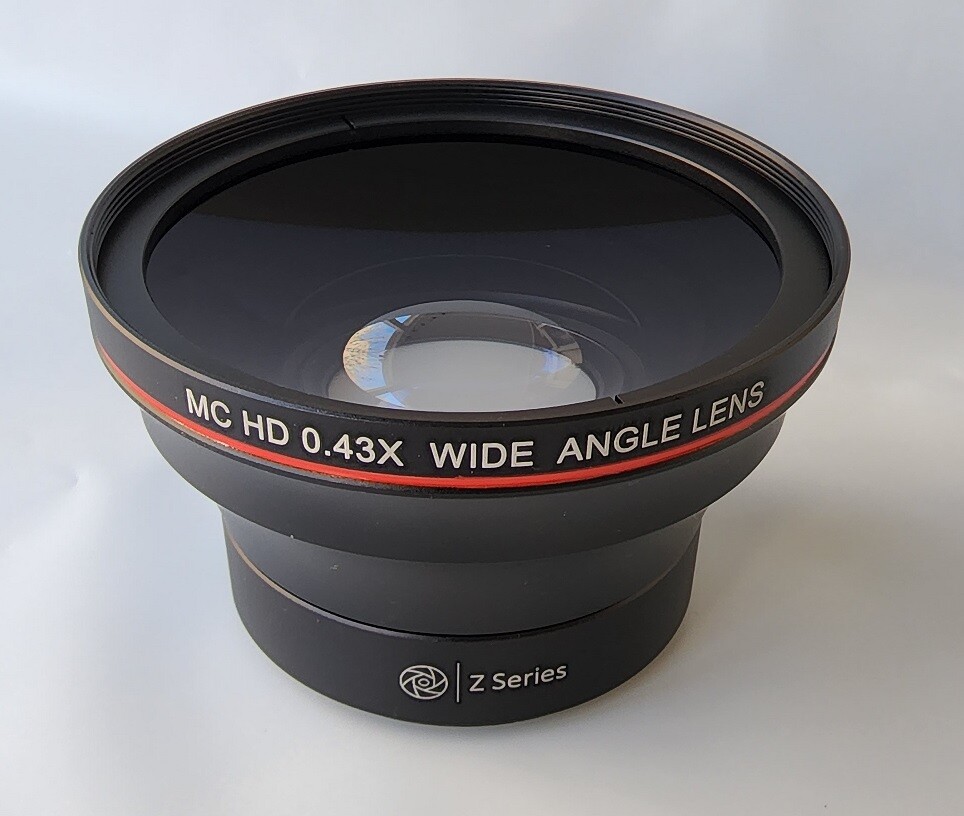 NEW Super Hi Def 0.43x Fisheye Lens With Macro For FujiFilm XE3 eBay