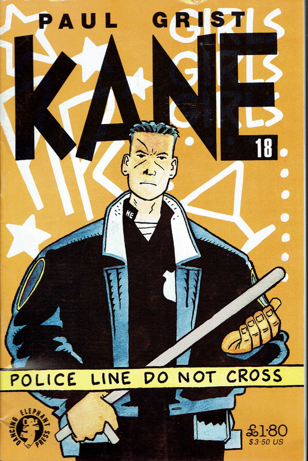 Kane 18 Paul Grist UK Dancing Elephant Press Sep 1997 Comics Adventure Cops