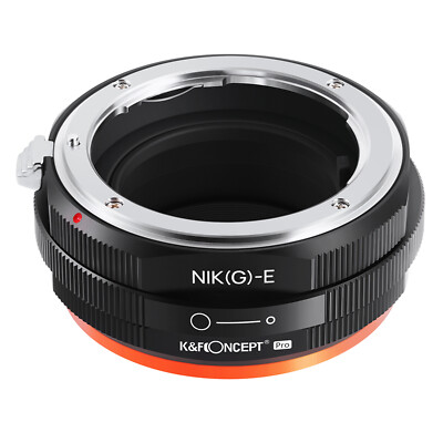 K&F Concept adapter Pro for Nikon G lens to Sony E mount a6000 A7R2 A73 A7R4 
