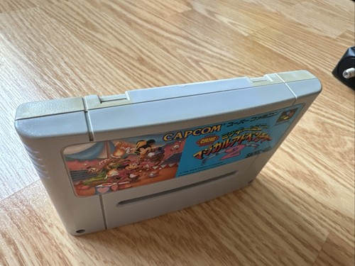 SFC SNES CAPCOM Mickey and Minnie's Magical Adventure 2 Quest SHVC-4C Super - Picture 2 of 6