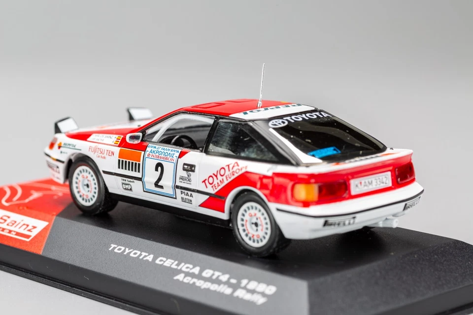 Toyota Celica GT4 #2 Sáinz/Moya Winner Rally Acropolis 1990 ALTAYA-IXO 1:43 - Imagen 4 de 4