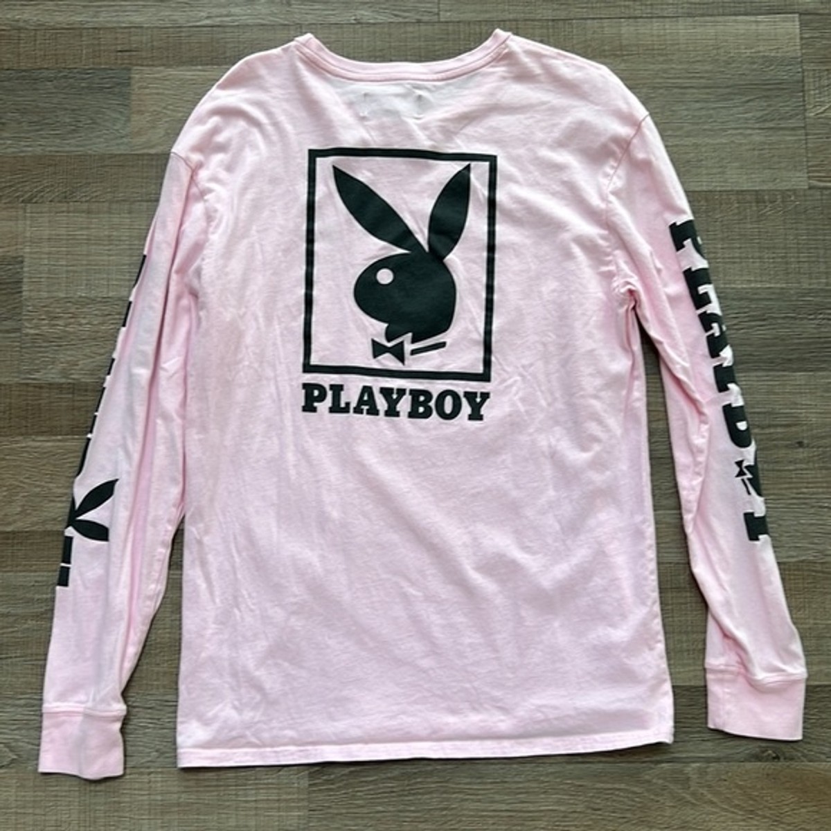 Playboy x Pacsun Pink Long Sleeve Size M Unisex | eBay