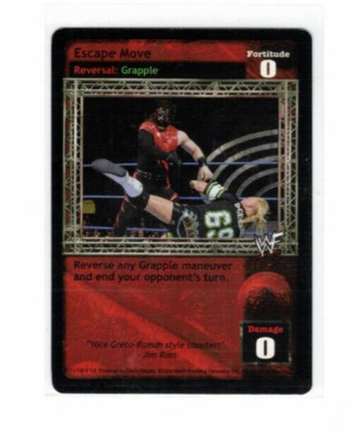 WWE Raw Deal Card: Escape Move- Kane
