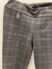 Raffinalla Blue Black Gray Checkered Print Pull On Pants Size 10 Womens — photo 1