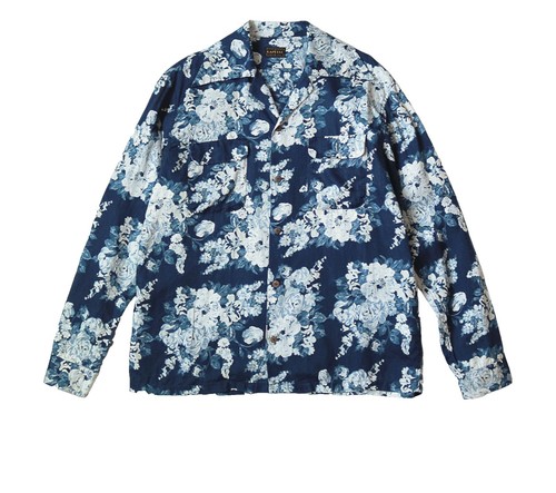 Kapital Patchwork Bandana Long Sleeve Button Up Shirt Adult Size 4