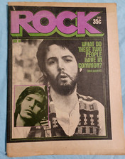 1970 ROCK NEWSPAPER Paul MaCartney, Van Morrison, Patti Smith RARE Excel. RR1
