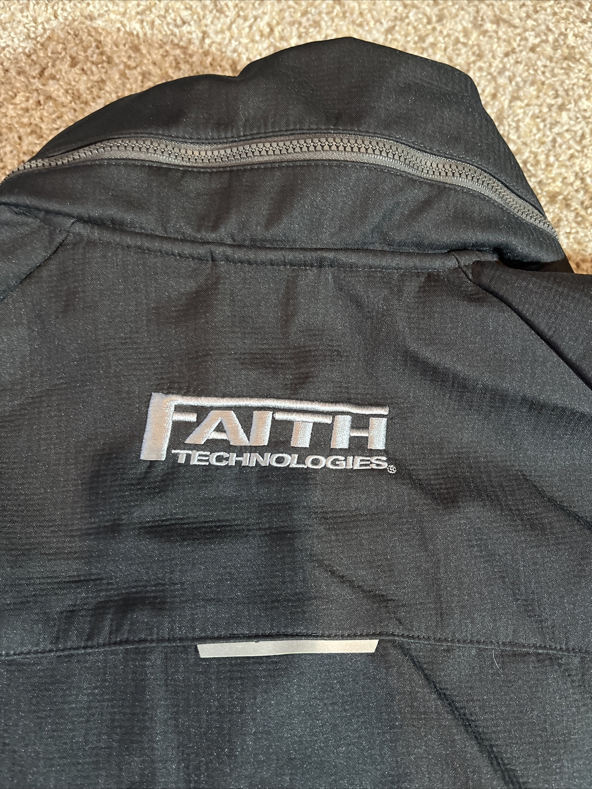 Elevate Faith Tech Softshell Zip Jacket Black Lig… - image 10