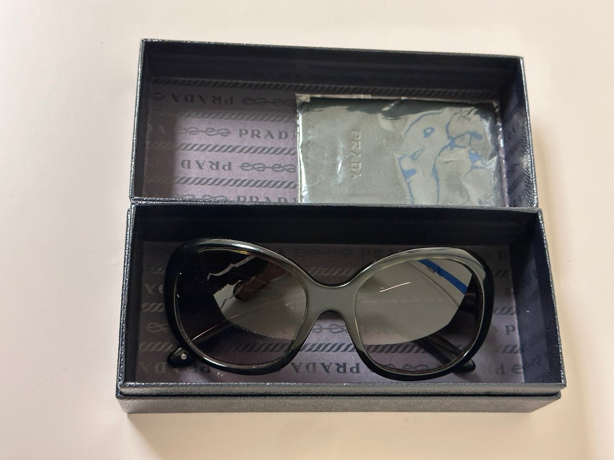 PRADA sunglasses SPR 08L 57 18 2AU-6S1 130 3N. Black/brown