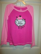 NEW Girls Size Sm 6/6X Sleep Pajama Set 2 Piece Dream Pink