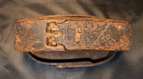 Early American Trappers Treen Band Laced Bentwood Tender Box - Picture 7 of 8