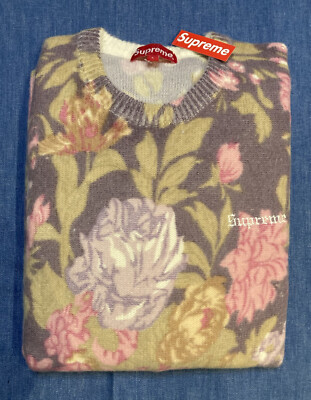 supreme printed floral angora sweater | eBay supreme printed floral angora sweater | eBay