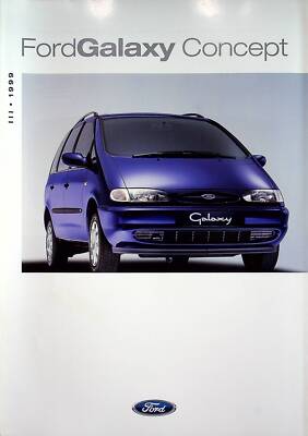 266768) Ford Galaxy - Concept - Prospekt 09/1999