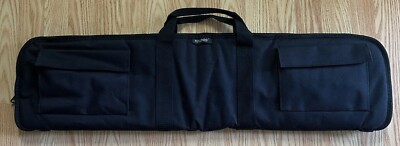 Assault Rifle Rectangle Shape Bulldog Tactical Rectangle Discreet Black Soft Canvas Assault Rifle ...
