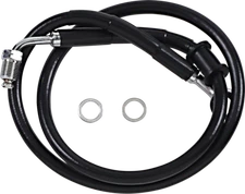 Drag Specialties Extended Stainless Steel Front Brake Line Kit 1741-5796