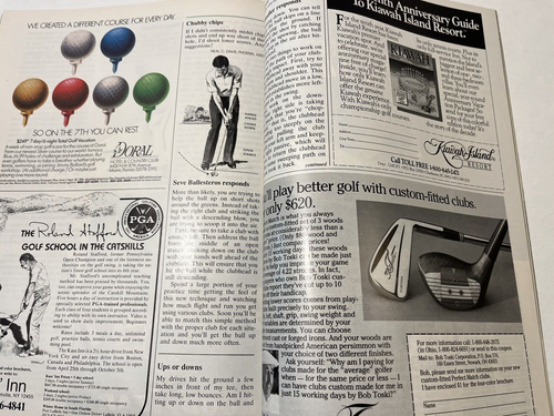 GOLF MAGAZINE APRIL 1986 14150 VOL. 28 No. 4 SEVE BALLESTEROS - Picture 15 of 15