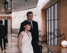 FRANCISCA TU signed Autogramm 20x25cm JAMES BOND in Person autograph COA