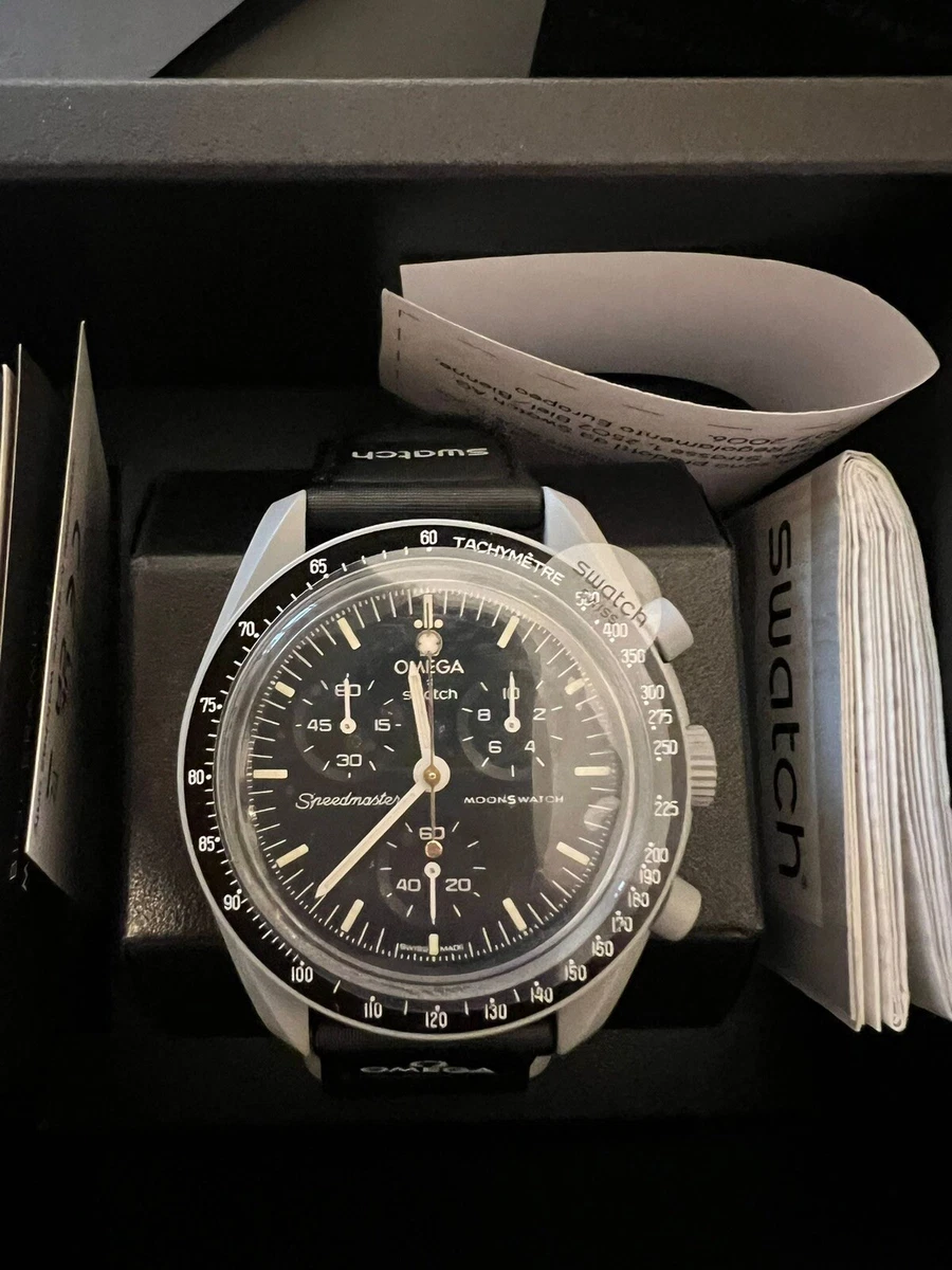 Omega x Swatch Mission to the Moonshine Gold “Lollipop Seconds