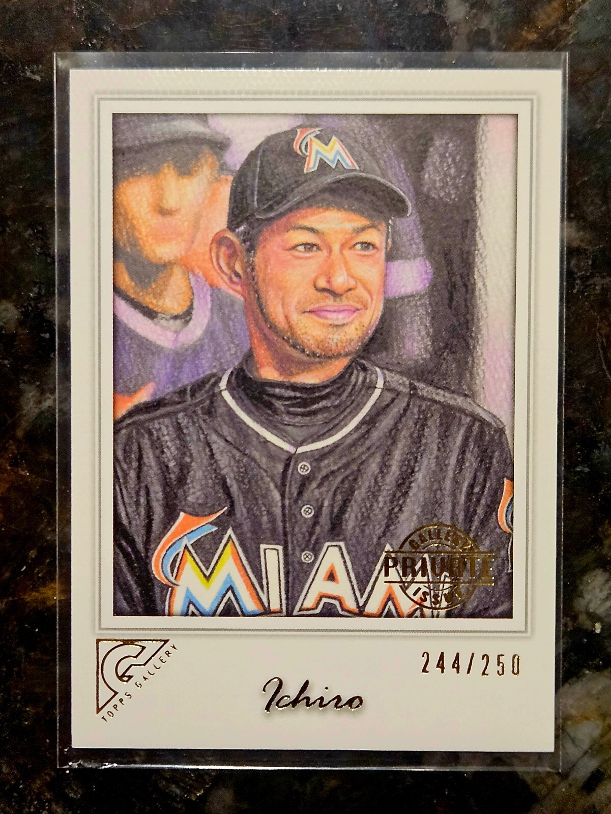 2017 Topps Gallery Private Issue #137 Ichiro Suzuki SP /250 HOF