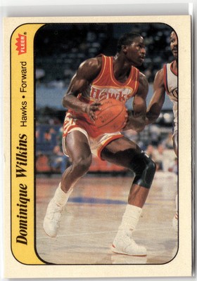 1986-87 Fleer #11 Dominique Wilkins Stickers | eBay