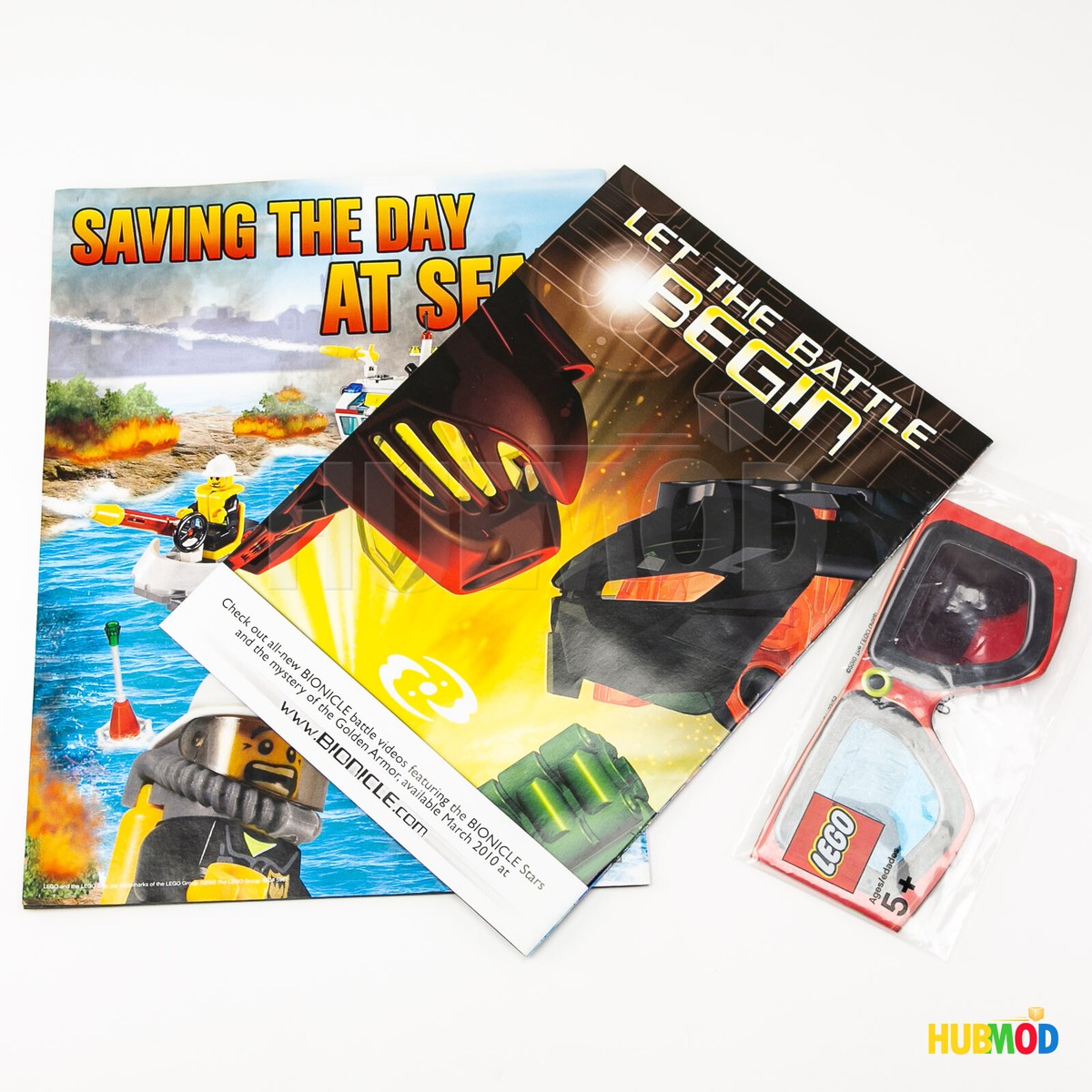 LEGO Brickmaster Atlantis Bionicle Issue Six Magazine Jan-Feb 2010