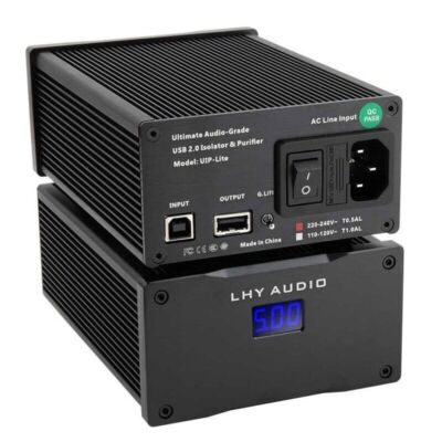 USB2.0 HiFi Isolation 25W DC   Power Purifier 25W for Signal Filtering new #E10