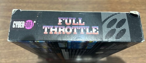 Full Throttle Racing (SNES) Super Nintendo CIB - Picture 10 of 12