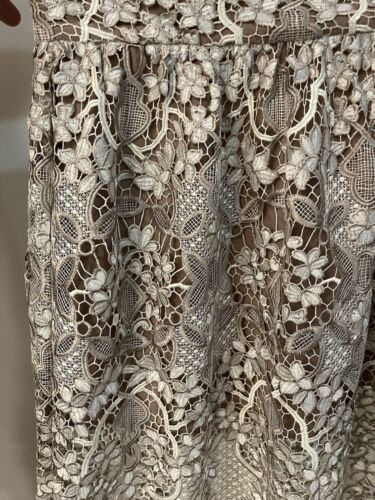 Coastal Cowgirl Cottage core Crochet NWT Free People Bella Lace Skirt Fairy core - Picture 6 of 6
