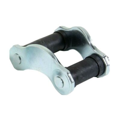 56 57 Chevy LEFT Rear Leaf Spring Shackle & Bushings 1956 1957 | eBay