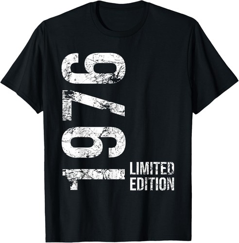 49th Birthday 49 Years Old Man Woman Vintage 1976 T-Shirt Hoodie - Picture 6 of 15