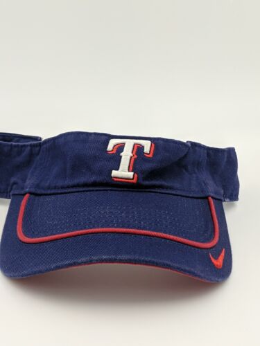 Texas Rangers Nike MLB Aerobill Vapor Adjustable Visor Hat Cap NWOT - Picture 2 of 6