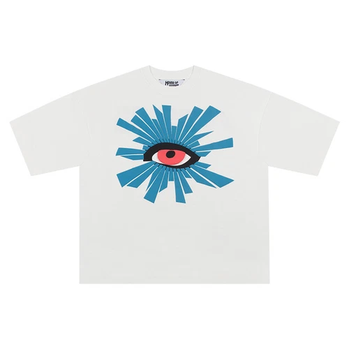 Nueva Camiseta Unisex Informal Estampado Ambiente Desgastada Manga Corta - Imagen 9 de 14