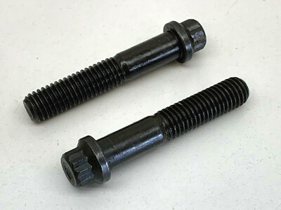 7//16-14x2 Coarse 12-Point Flange Screws Extra Strong Alloy Steel Black 4