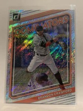#D-4 Brandon Crawford Dominators San Francisco Giants 2022 Donruss Baseball Card