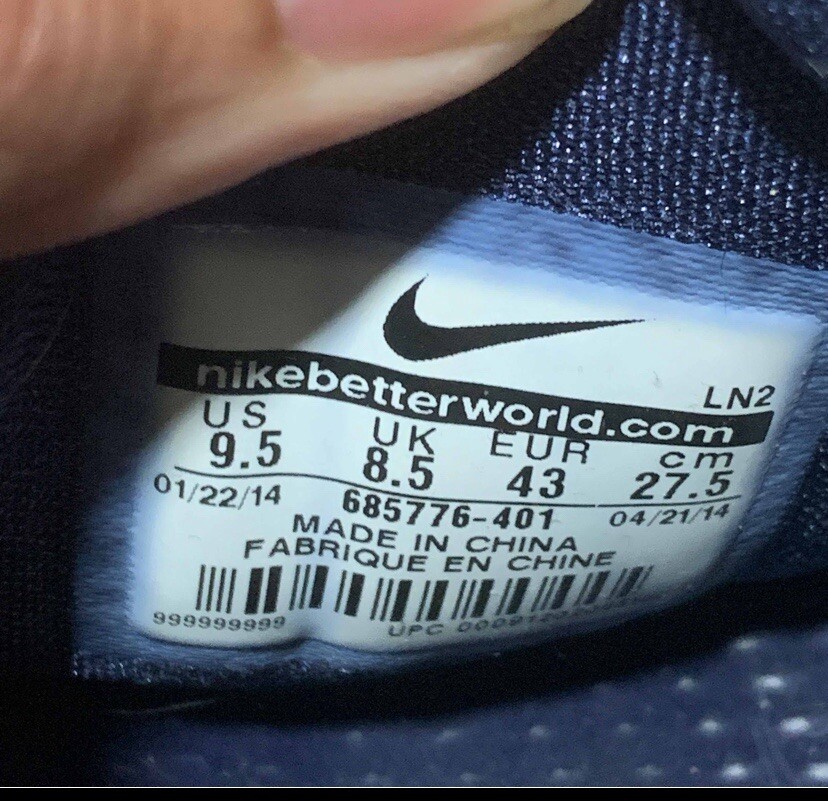 Nike Kobe 9 IX EM TB Team Navy Blue Mamba Shoes 685776-401  display picture 3
