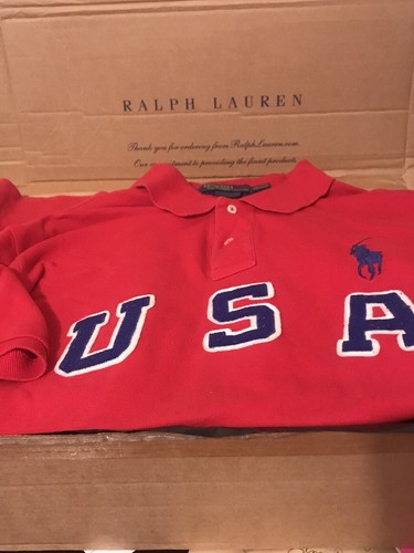 Polo Ralph Lauren Red Polo USA Vintage Polo Sz XXL