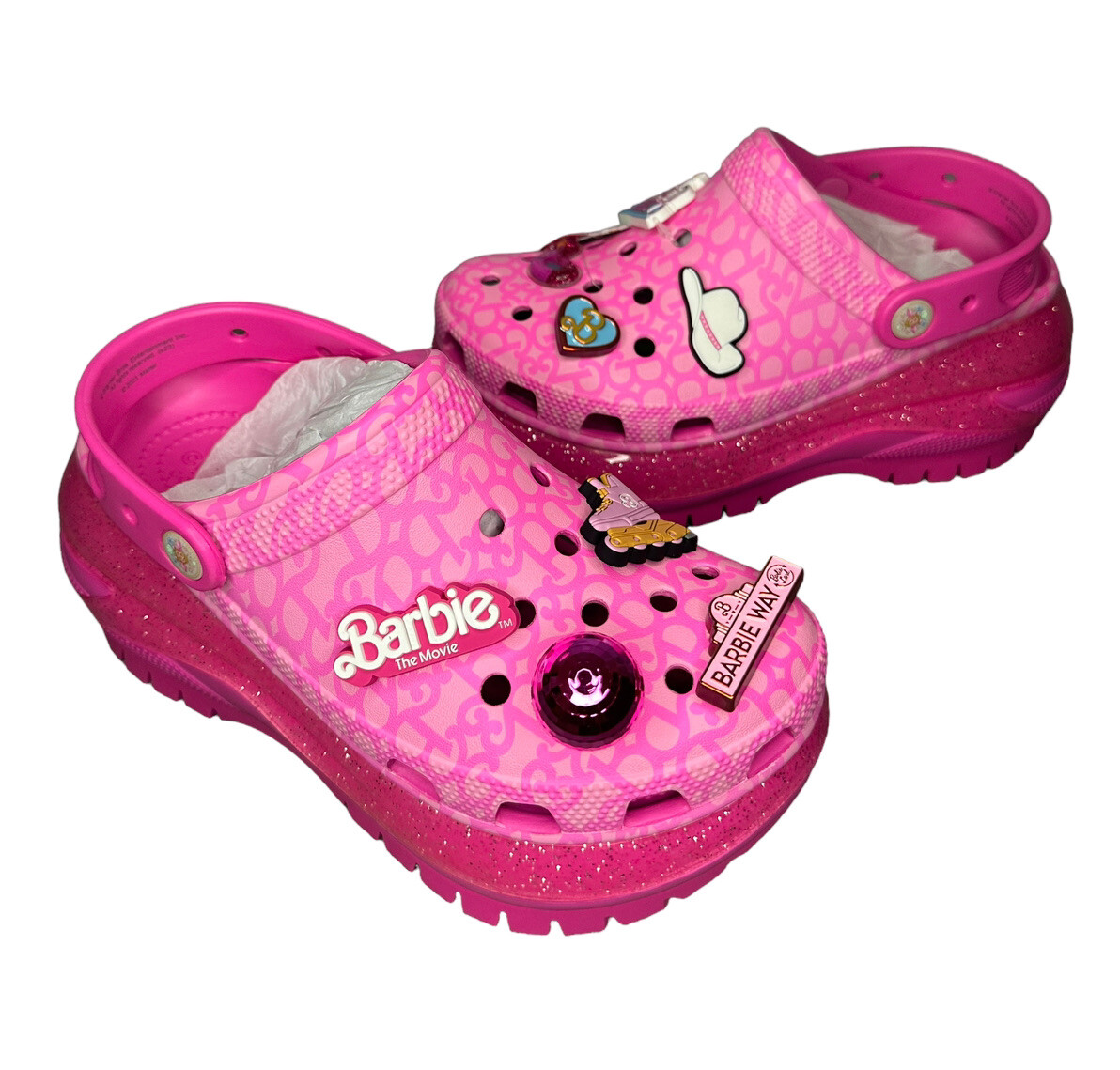CROCS x BARBIE MOVIE MEGA CRUSH CLOG MENS SIZE 6 / WOMENS  display picture 3