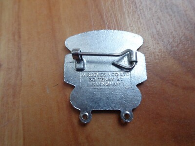 Insigne Broche Wolverhampton Wolves – Speedway – Émaillé Années 1980 – Reeves
