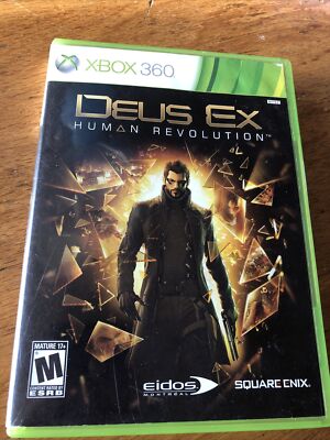 Deus Ex: Human Revolution (Microsoft Xbox 360, 2011)-Case Only
