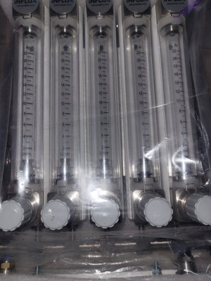Argon 5fach Gasverteiler UHP, kann auch für Stickstoff etc verwendet werden