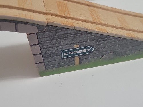 Vintage Thomas & Friends Maron Wooden Overpass 3 Piece Railway Bridge Set Train - Picture 8 of 11