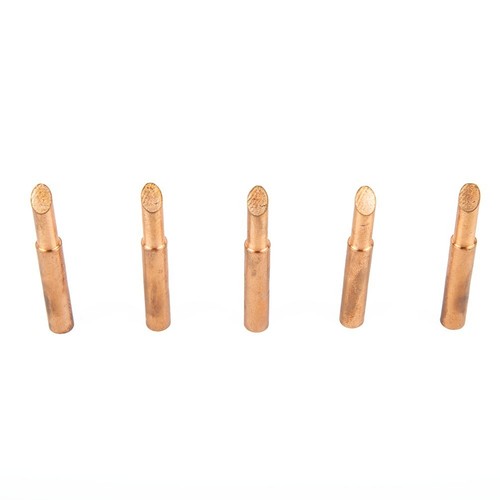 900M T 5C Soldering Iron Tips Pure Copper 5 Pack for Large Heat Welding - Picture 5 of 12