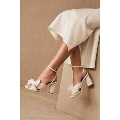 Loeffler Randall Pearl Camellia Knot Mule