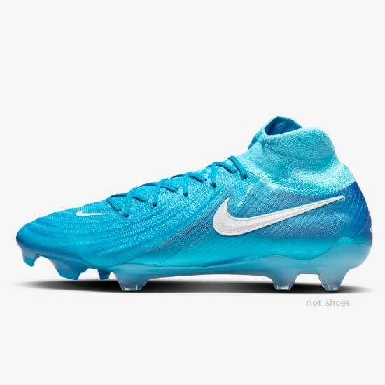 Высокие футбольные бутсы Nike Phantom Luna 2 Elite FG Blue Fury (FJ2572-400)
