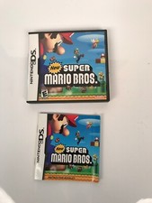 Super Mario Bros. Nintendo DS Empty Case With Manual